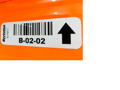 Etiqueta Logistica para Identificação e Sinalização de Estante
